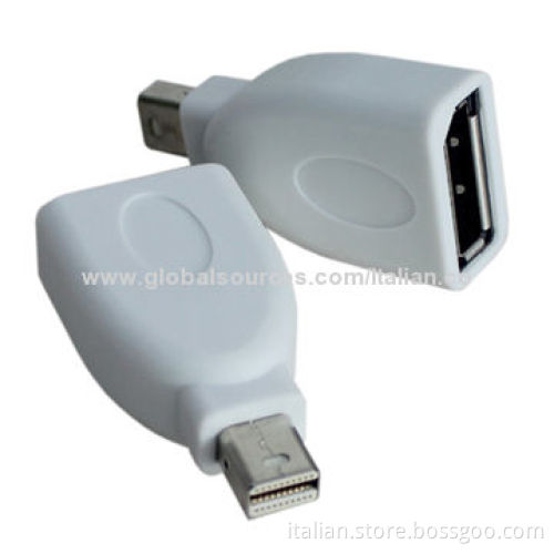 Mini DisplayPort Male to DisplayPort Female Cable, Molding Type